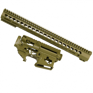 Tss Texas Skeletonized Rifle Chassis Cerakote Noveske Green Texas