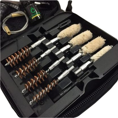 Multi-Caliber Pistol Cleaning Kit with Clenzoil Field & Range