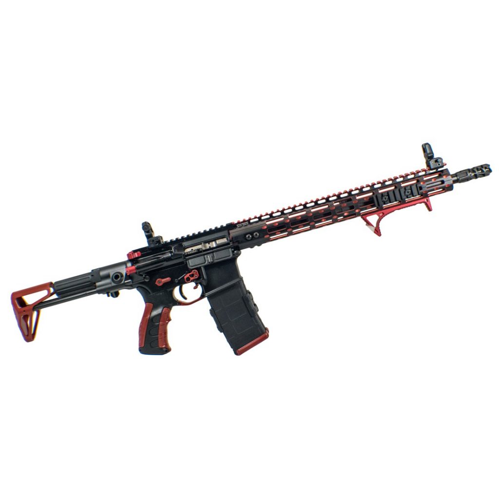 TSS Custom AR-15 Rifle “Red Alert” Limited Edition – Texas Shooter's Supply