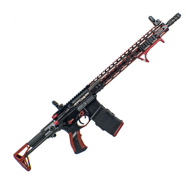 TSS Custom AR-15 Rifle “Red Alert” Limited Edition – Texas Shooter's Supply