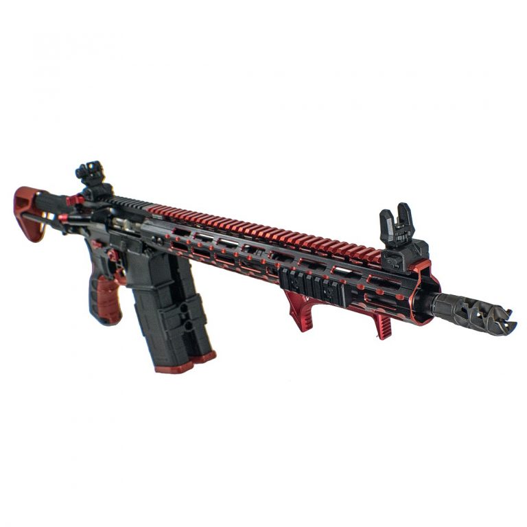 Tss Custom Ar 15 Rifle Red Alert” Limited Edition Texas Shooters Supply