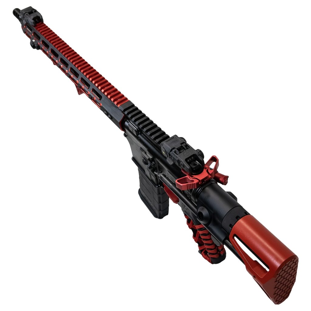 TSS Custom AR-15 Rifle “Red Alert” Limited Edition GEN 2 – Texas ...