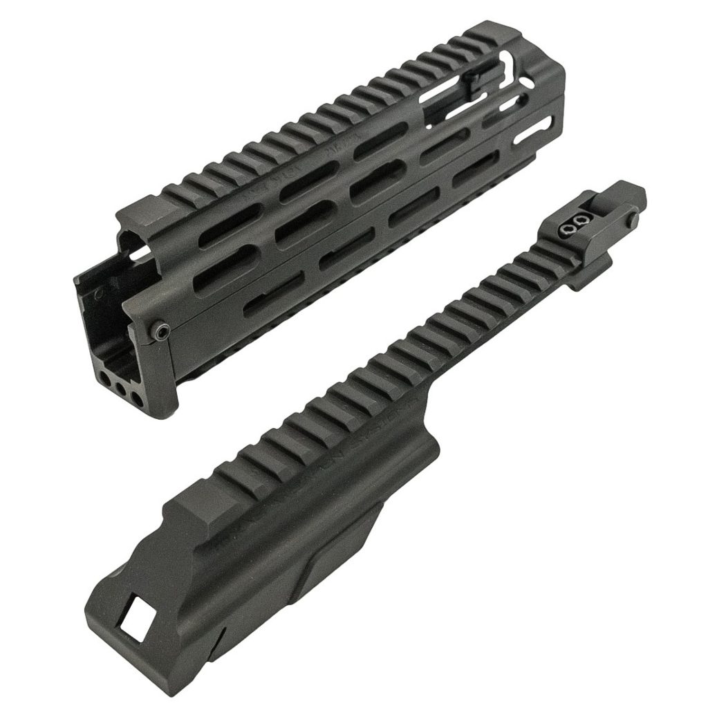 TWS Texas Weapon Systems Dog Leg Rail + Handguard Bundle GEN-3 AKM ...