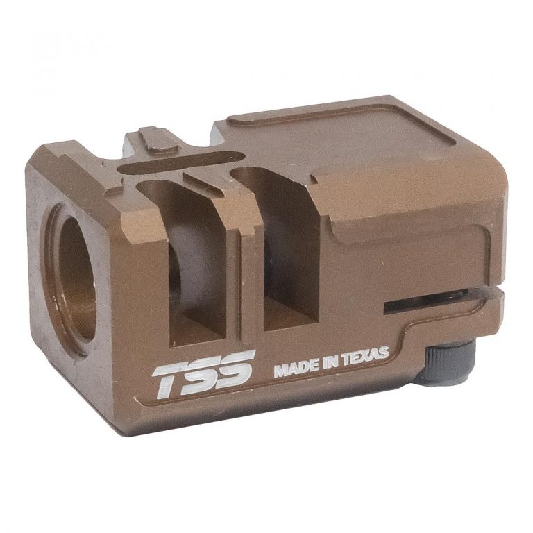 Tss Competition Pistol Muzzle Brake For Mm Handguns Glock Texas Shooter S Supply