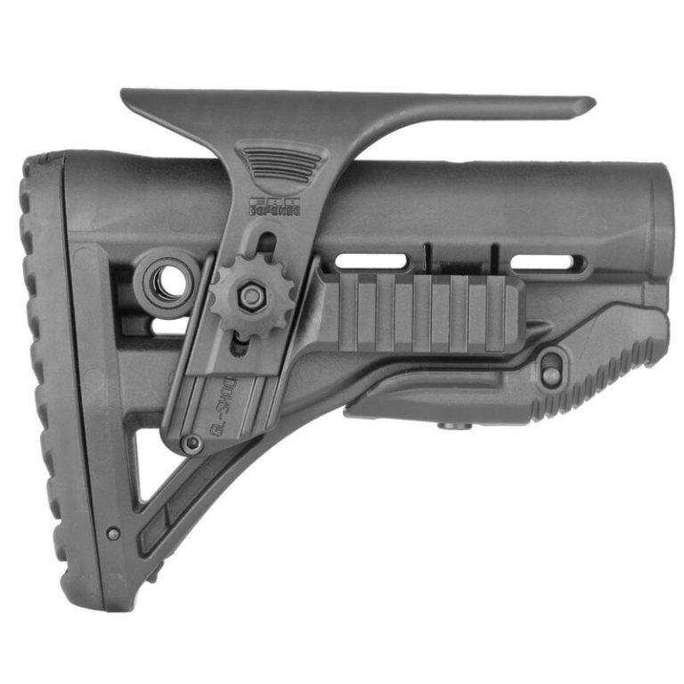 FAB DEFENSE FXGLSHOCKCP GLShock PCP AR15/M4 Rifle Buttstock with