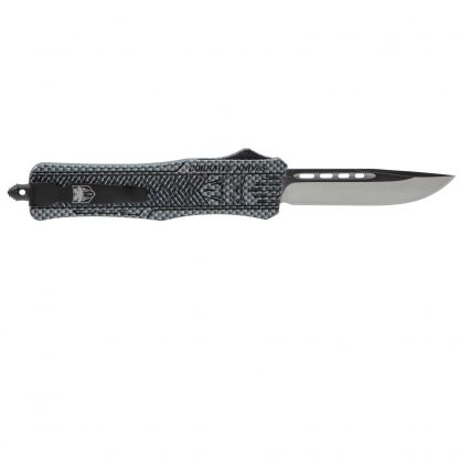 COBRA TEC KNIVES LLC MCFCTK1MDNS CTK-1 Medium 3" 440C Stainless Steel Drop Point Carbon Fiber Zinc-Aluminum Alloy