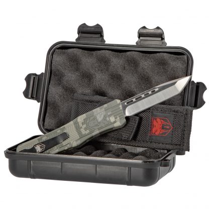 COBRA TEC KNIVES LLC MADCCTK1MTNS CTK-1 Medium 3" 440C Stainless Steel Tanto Black Army DigiCamo Zinc-Aluminum Alloy - Image 2