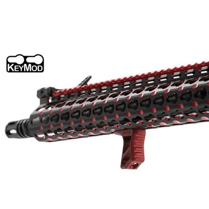 UTG® Keymod Ultra Slim Handstop, Red - Image 2