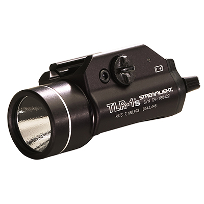 Streamlight TLR-1s Rail Mounted Tactical Light, C4 LED, Strobe, Black ...