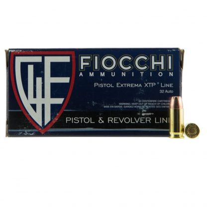 Fiocchi Extrema .32 ACP 60 Grain XTP HP 50 Round Box