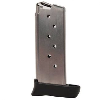 SIG Sauer, P938 Magazine, 7 Rounds, 9mm Luger, Finger Extension ...