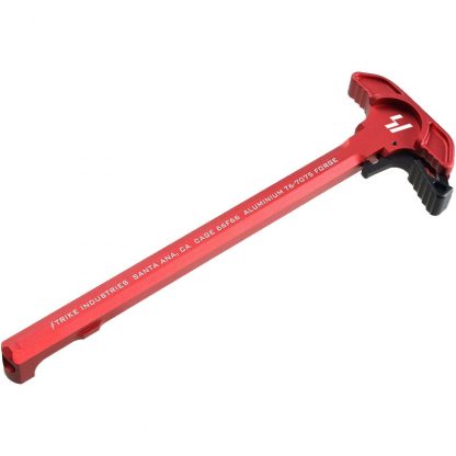 Strike Industries AR-15 Charging Handle with Extended Latch Aluminum Red SI-ARCH-EL-RED