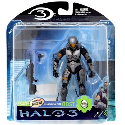 McFarlane Toys Halo 3 Series 2 Spartan Soldier ODST Exclusive Action Figure [Steel] MCFARLANE TOYS