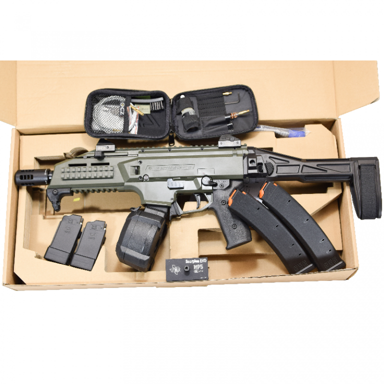 SB TACTICAL CZ SCORPION SBTEVO GEN 2 SIDE FOLDING BRACE Texas Shooter
