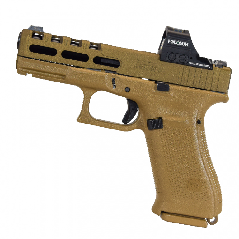GLOCK G19X Gen5 CUSTOM BY TSS “DIESEL 9X” Texas Shooter's Supply