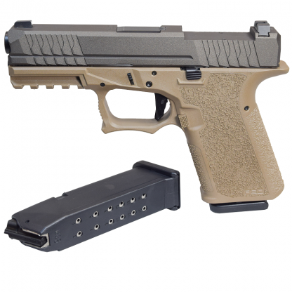 TSS CUSTOM P80 COMPLETE PISTOL – PFC9 -G19- FDE OPTICS Ready – Texas ...