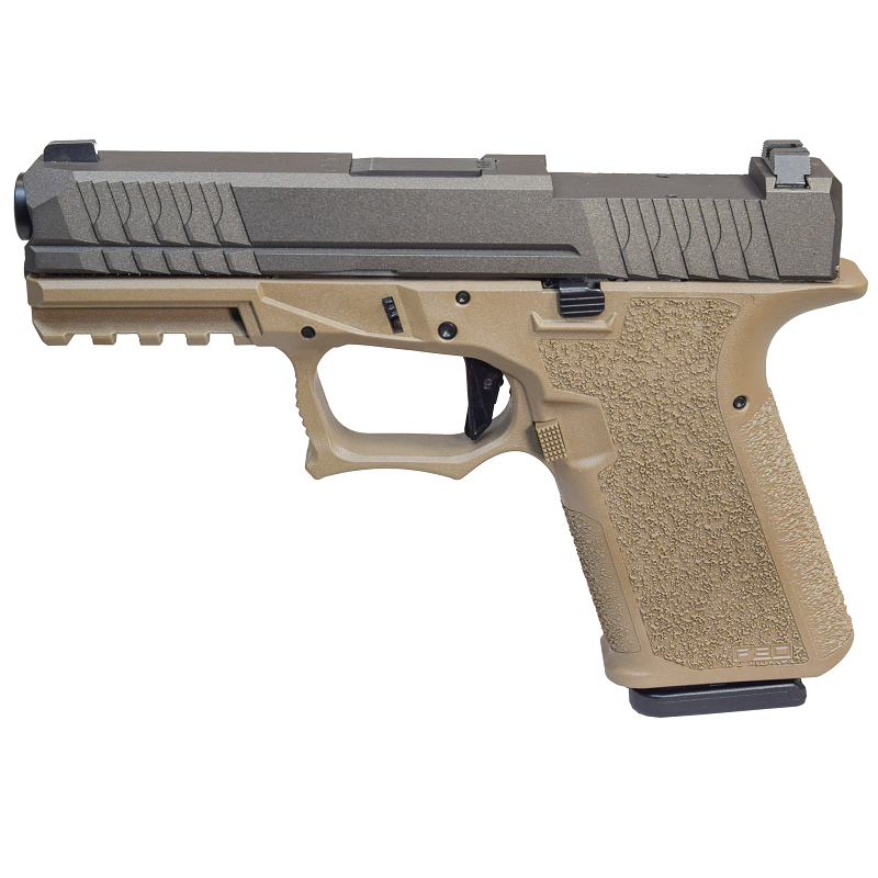 TSS CUSTOM P80 COMPLETE PISTOL – PFC9 -G19- FDE OPTICS Ready – Texas ...