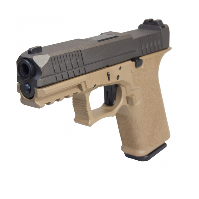 TSS CUSTOM P80 COMPLETE PISTOL – PFC9 -G19- FDE OPTICS Ready – Texas ...