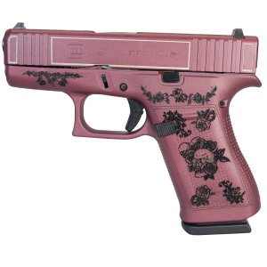 TSS CUSTOM GLOCK G43X 9MM PISTOL “GLOCK & ROSES” – Texas Shooter's Supply