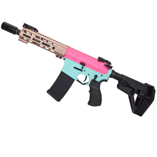 TSS CUSTOM AR-15 PISTOL  limited edition DOD "Day of the Dead"