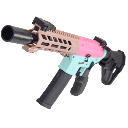 TSS CUSTOM AR-15 PISTOL  limited edition DOD "Day of the Dead" - Image 6