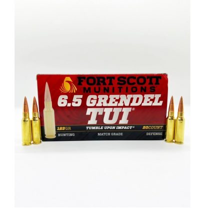 FORT SCOTT MUNITIONS Fort Scott Munitions 6.5 Grendel SCS - 123 gr - 20 Round Box
