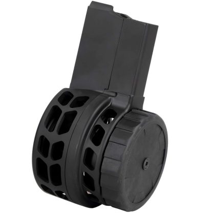 Warrior Systems Skeletonized 50rd 5.56x45mm AR-15 Drum Black