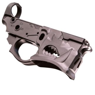 Sharps Bros SBLR02 Warthog Stripped Lower Multi-Caliber Black Anodized Finish 7075-T6