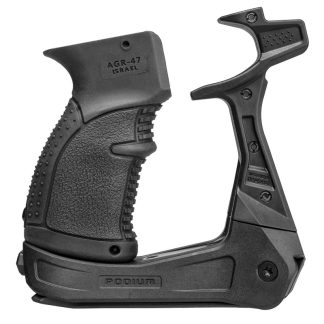 FAB Defense FX-AKPODB AK-Podium Bipod Matte Black None Polymer