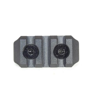 3 SLOT PICATINNY RAIL Aluminum with Special channel designed for a flashlight cable