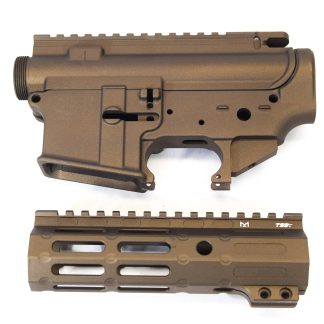 TSS 6.75 inch AR*15 Pistol build chassis Nightfall bronze