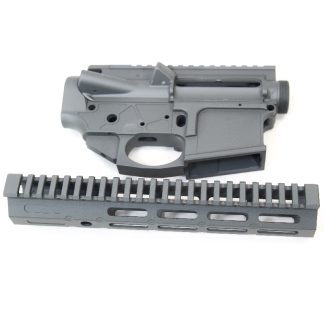 TSS 9.75 inch AR-15 Pistol build chassis Platinum Grey