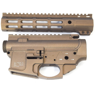 TSS 9.75 inch AR-15 Pistol build chassis Nightfall bronze