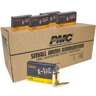 PMC X-TAC 5.56 NATO Ammunition 1000 Rounds SS109 FMJ 62 Grain