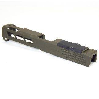 ZPS.P Ported Slide for Glock 17 Gen 5 OD GREEN